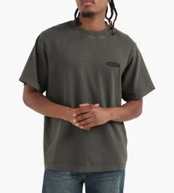 Bram's Fruit “F*ck Off” T-Shirt Distressed Washed Charcoal