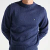Bram's Fruit Gold Lemon Knit Navy