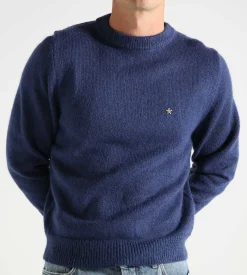 Bram's Fruit Gold Lemon Knit Navy