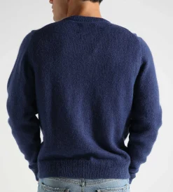 Bram's Fruit Gold Lemon Knit Navy