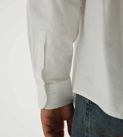 Bram's Fruit Gold Lemon Oxford Shirt White