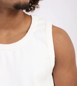 Bram's Fruit Heavy Rib Tanktop White