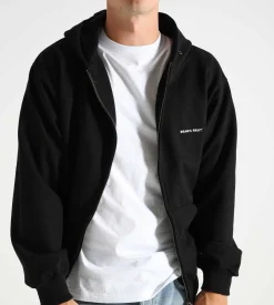 Bram's Fruit Lemon Buckle Zip up Hoodie Black