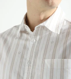Bram's Fruit Lemon Pattern Shirt Beige