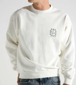 Bram's Fruit Tank Dial Crewneck White