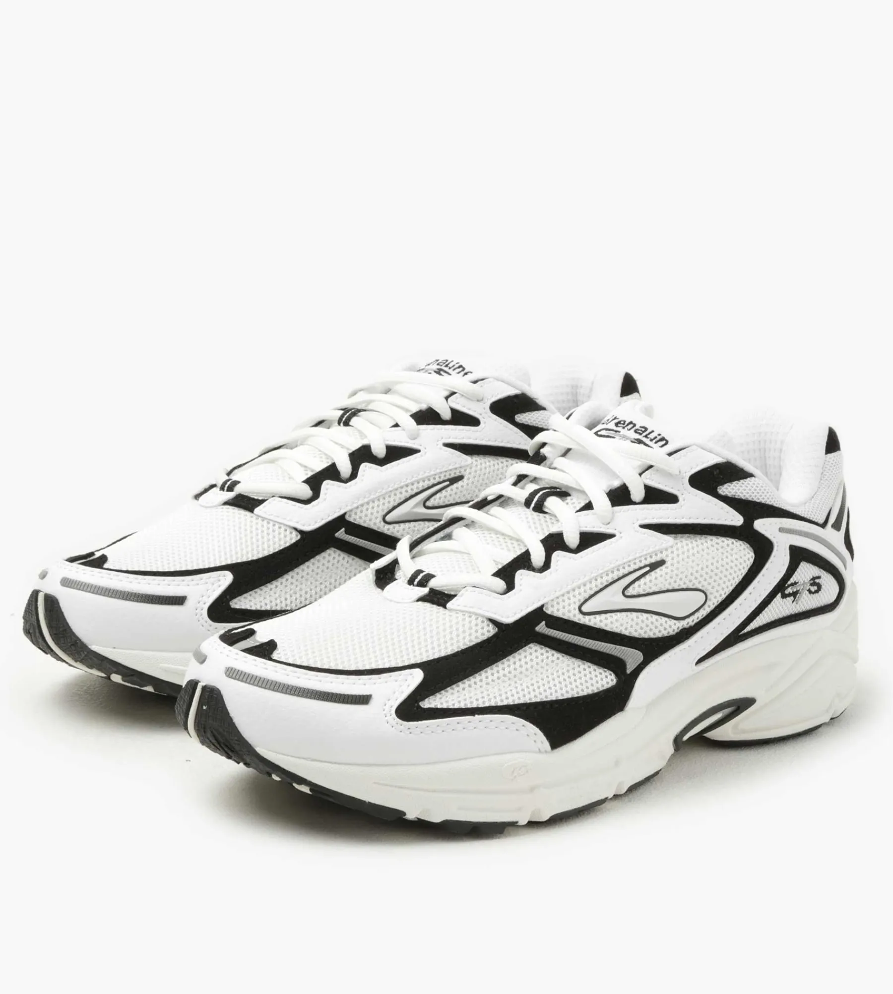 Brooks M Adrenaline GTS 4 Black White Silver