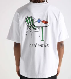 Baskèts Café Take A Break Tee White