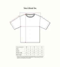 Baskèts Café Take A Break Tee White