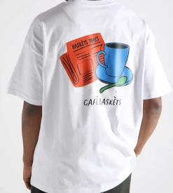 Baskèts Café Times Tee White