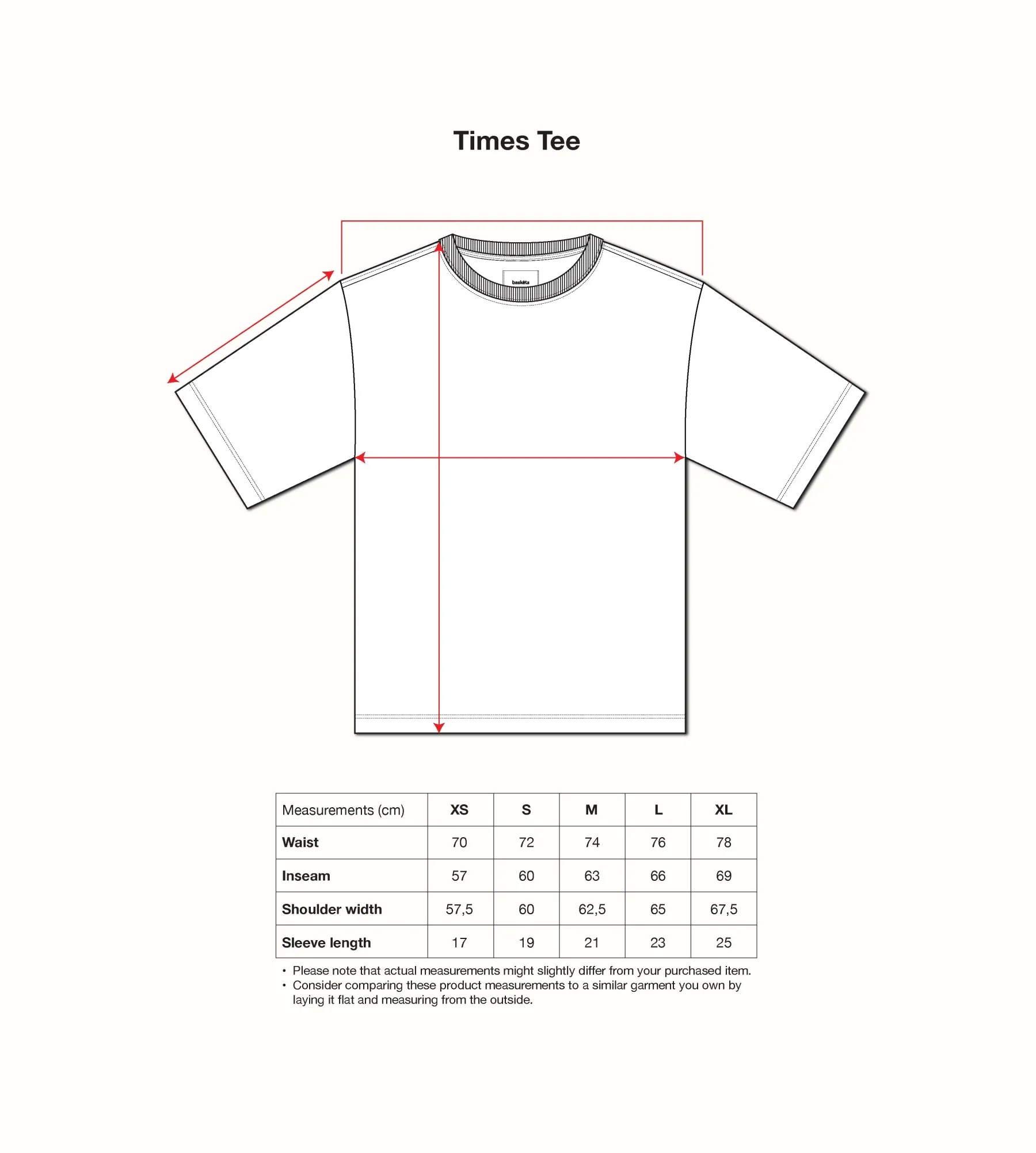 Baskèts Café Times Tee White