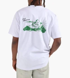 Café-Mountain Legacy Tee Natural And Green