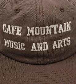 Café-Mountain Music And Arts Cap Washed Taupe