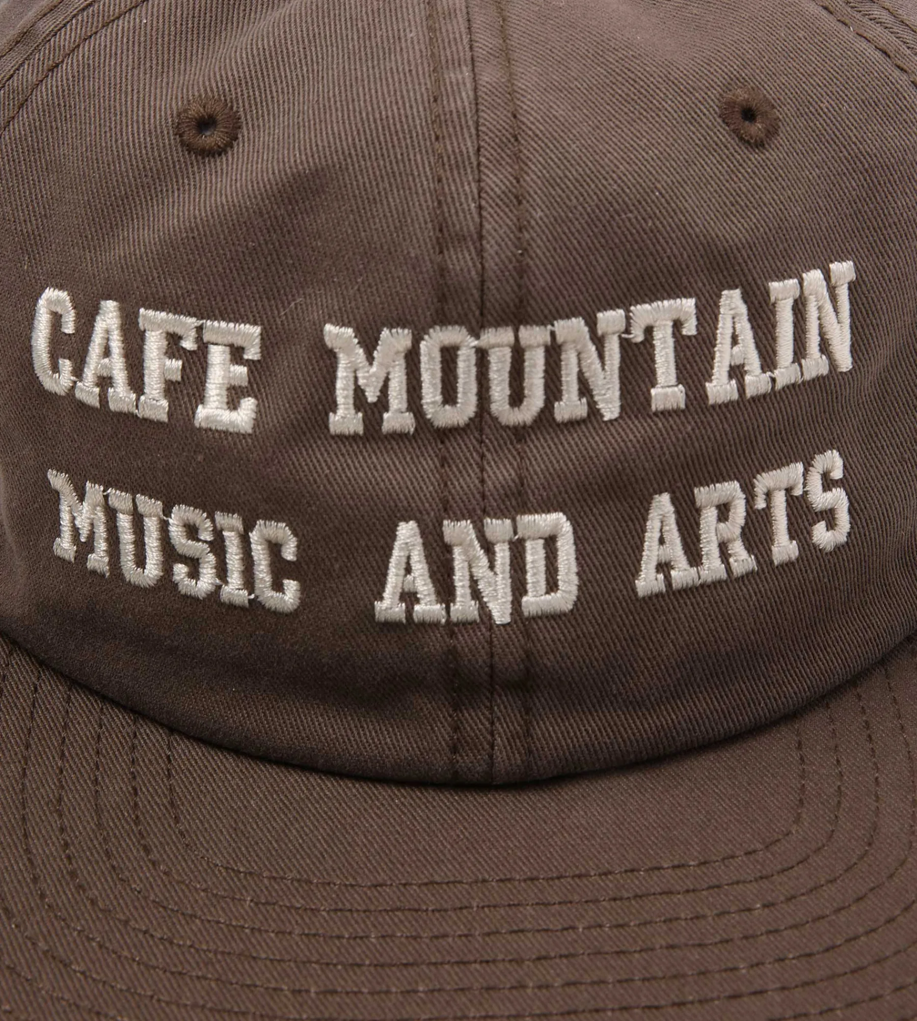 Café-Mountain Music And Arts Cap Washed Taupe