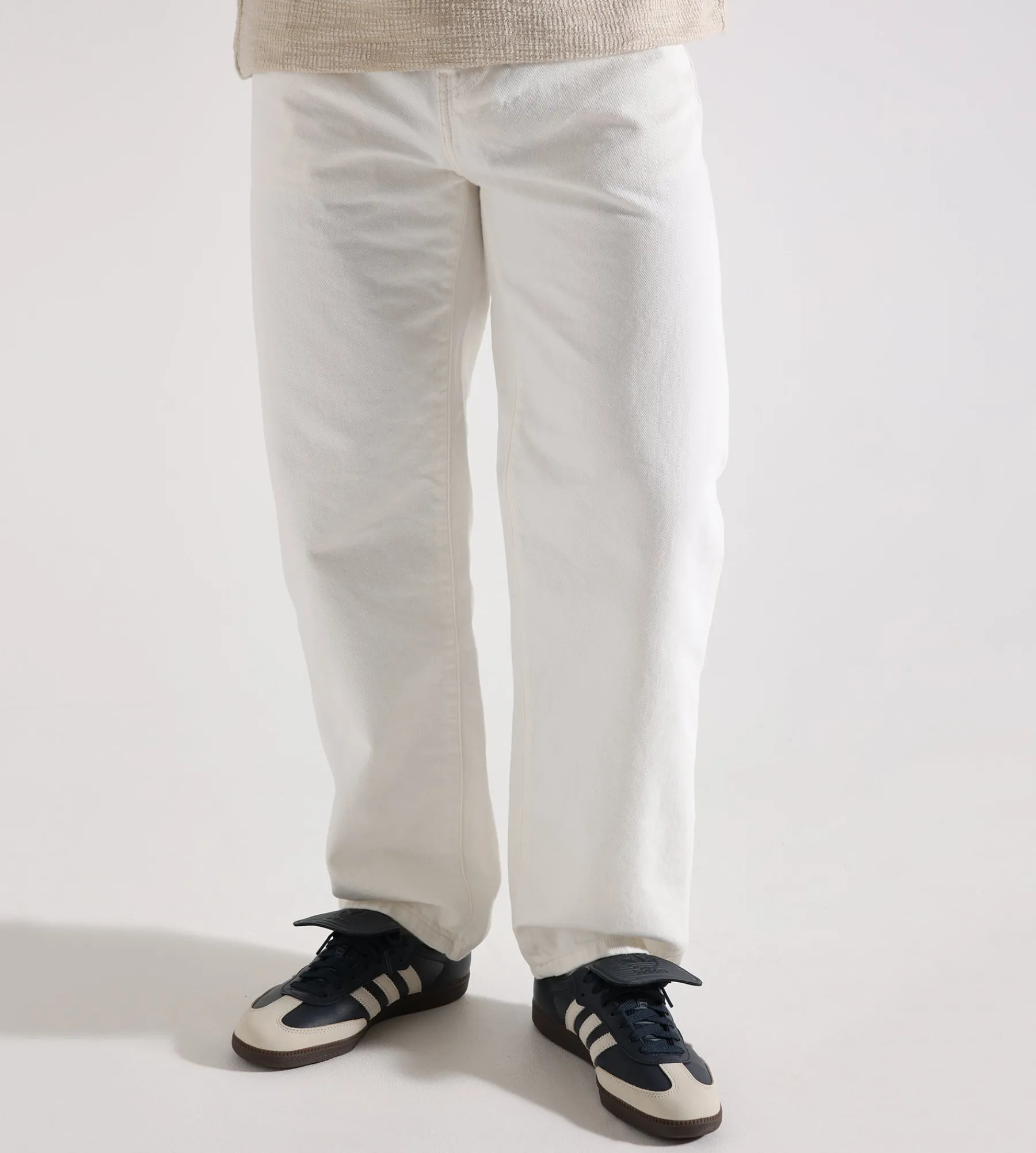 Carhartt WIP Aaron Pant White