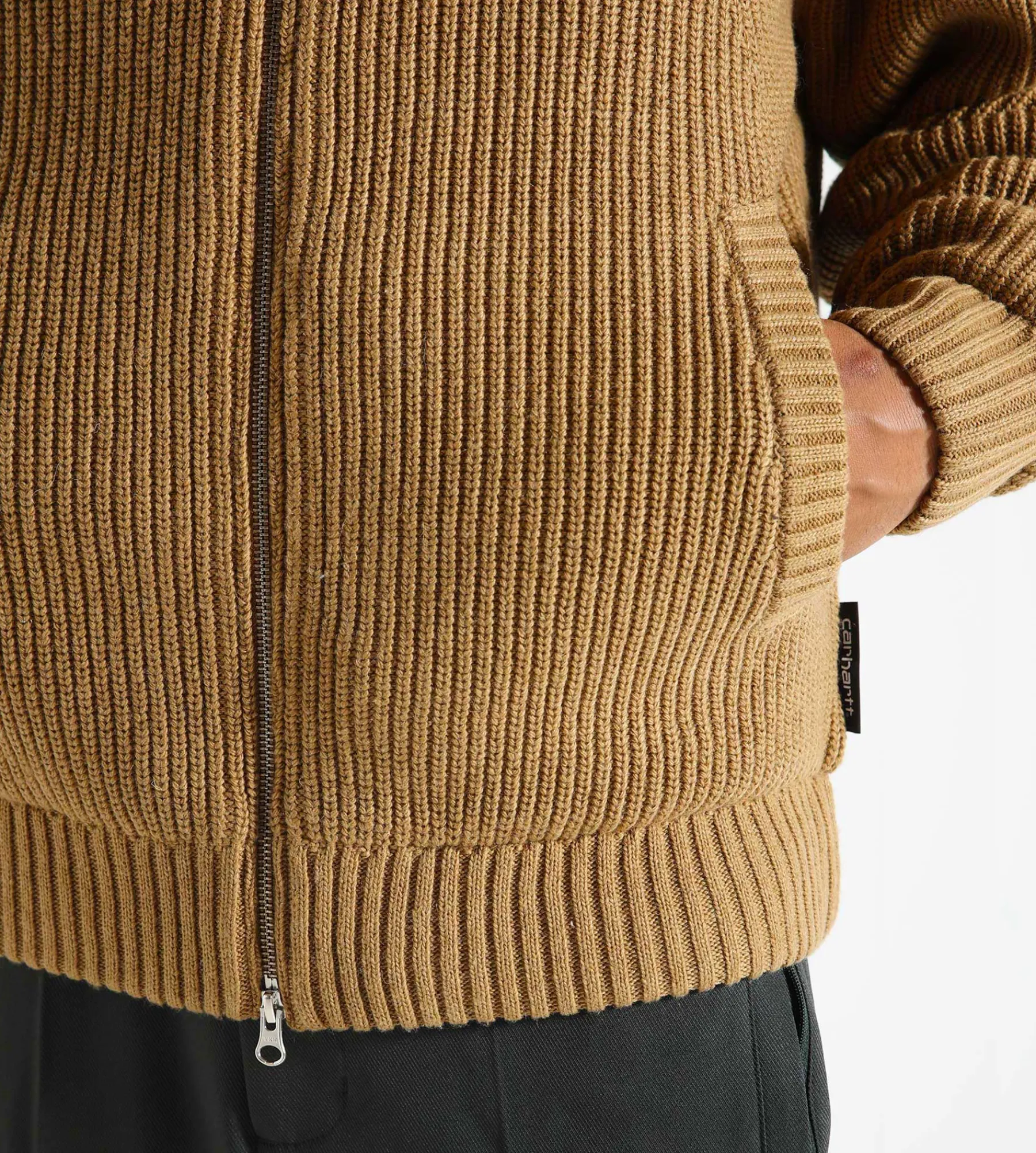 Carhartt WIP Banley Sweater Jacket Peanut