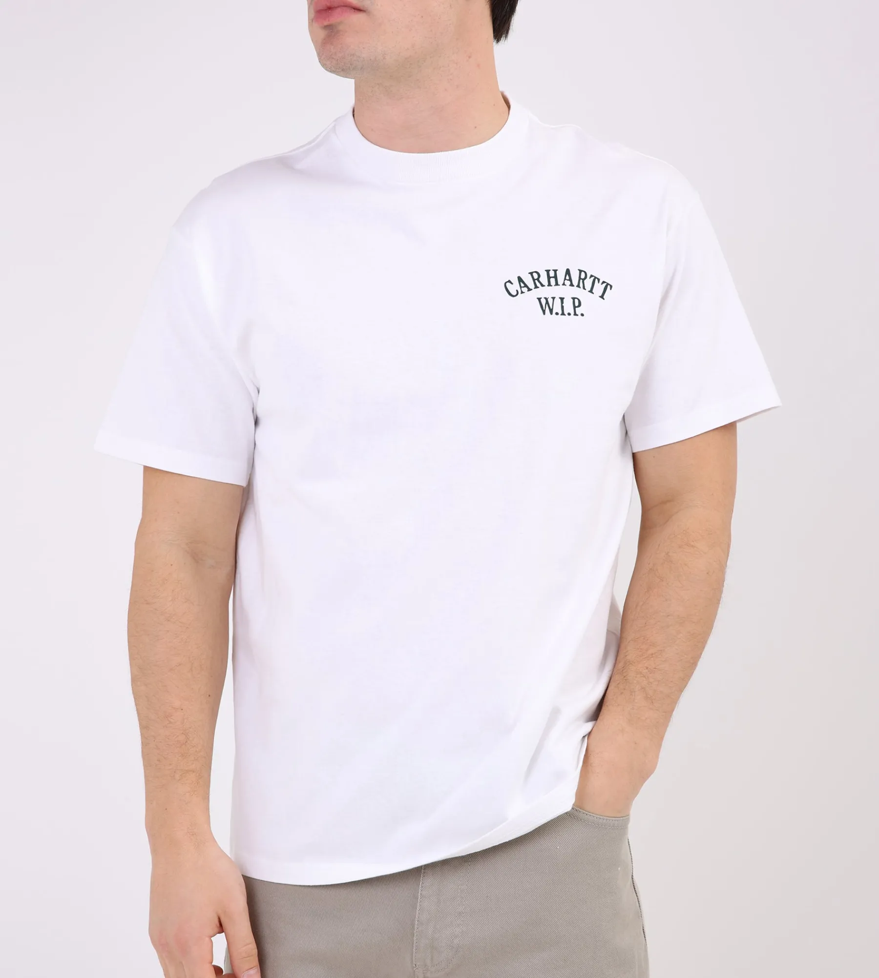 Carhartt WIP Cabinetry T-Shirt White Black