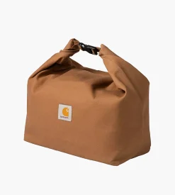 Carhartt WIP Canvas Roll-Up Insulated Bag Hamilton Brown
