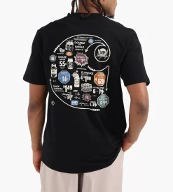 Carhartt WIP Catalogue C Logo T-Shirt Black