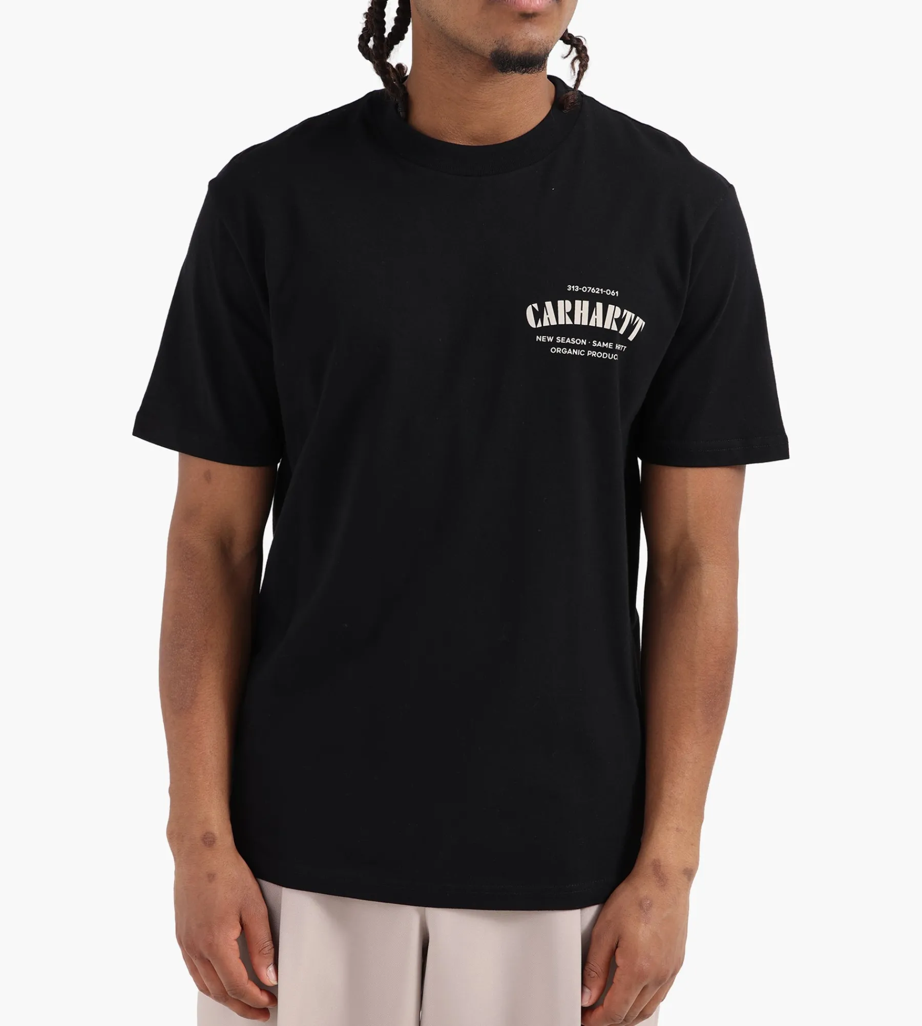 Carhartt WIP Catalogue C Logo T-Shirt Black