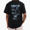 Carhartt WIP Catalogue T-Shirt Black Bluebird