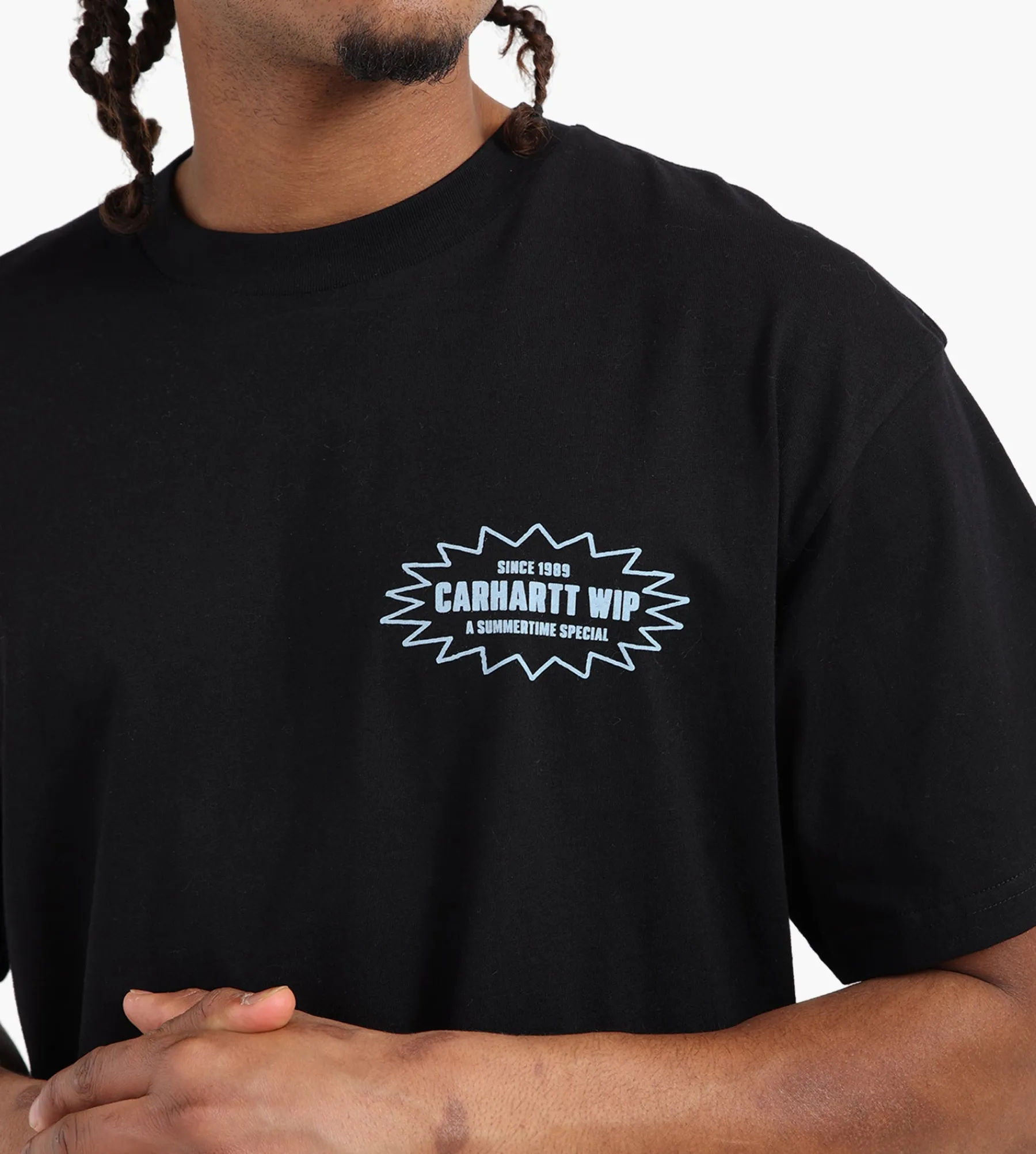 Carhartt WIP Catalogue T-Shirt Black Bluebird