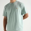 Carhartt WIP Chase T-Shirt Frosted Green Gold