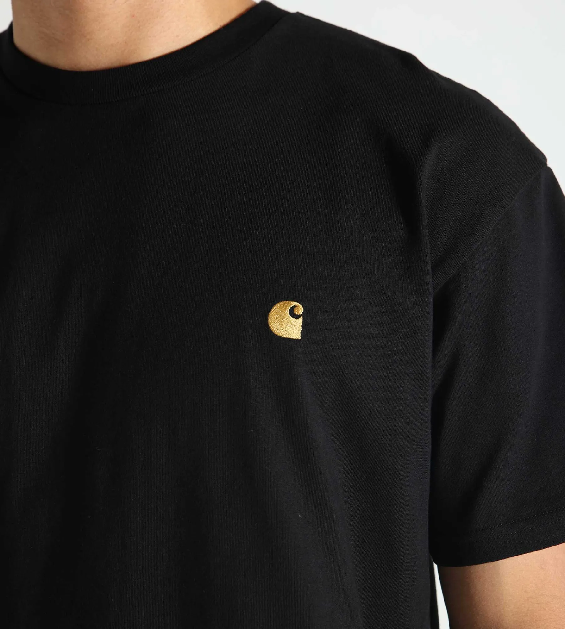 Carhartt WIP Chase T-Shirt Black Gold