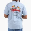Carhartt WIP Crab Paint T-Shirt Frosted Blue