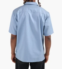 Carhartt WIP Delray Shirt Frosted Blue White