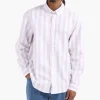 Carhartt WIP Dillion Shirt Dillion Stripe Hortensia White