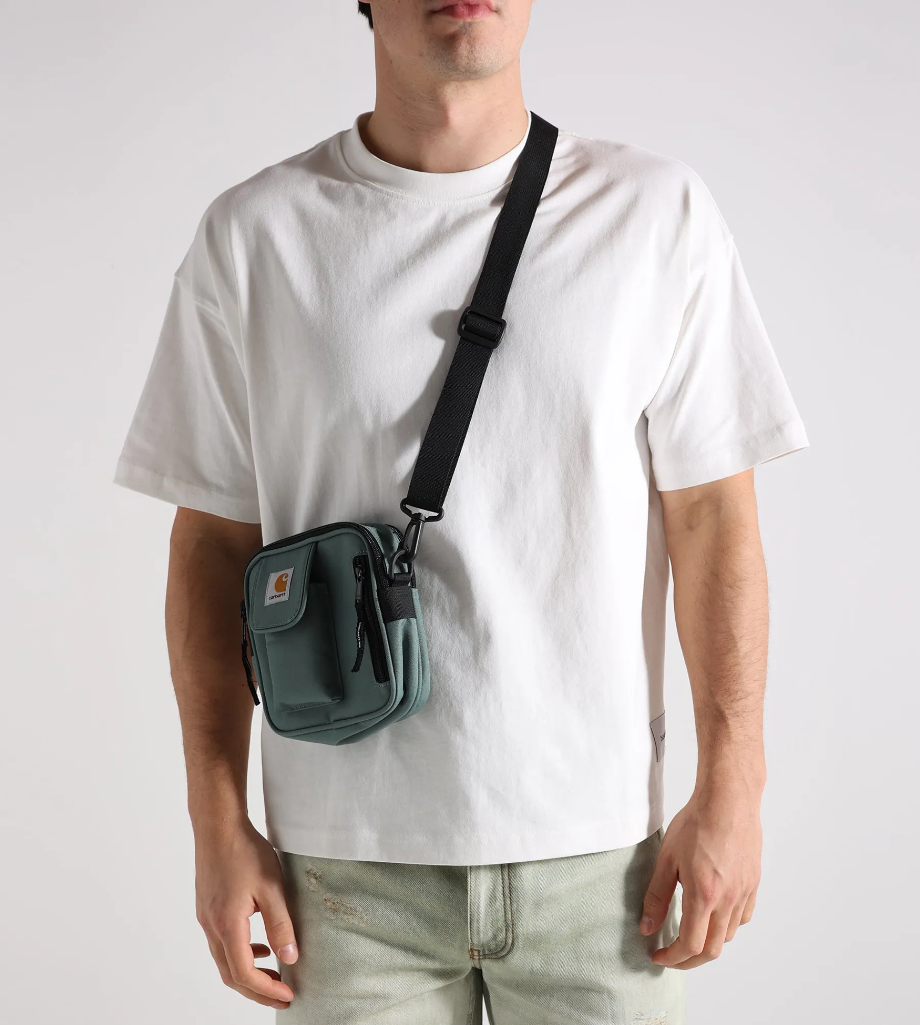 Carhartt WIP Essentials Bag Small Silver Pine