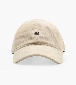 Carhartt WIP Harlem Cap Fleur De Sel Black