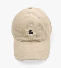 Carhartt WIP Harlem Cap Fleur De Sel Black