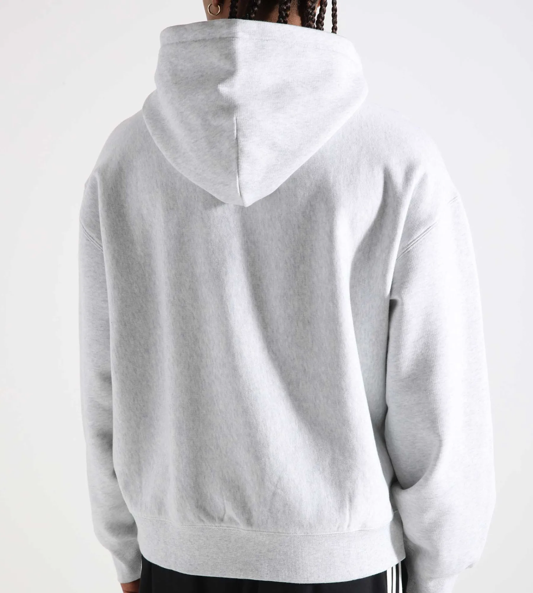 Carhartt WIP Label Script Hoodie Ash Heather