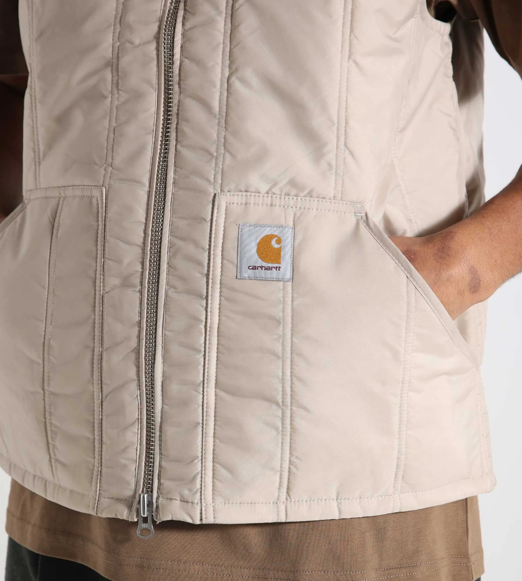 Carhartt WIP Lachlan Vest Liner Fleur De Sel