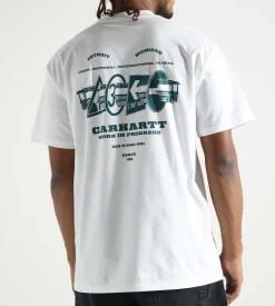 Carhartt WIP Runaway T-Shirt White Malachite