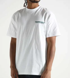 Carhartt WIP Runaway T-Shirt White Malachite
