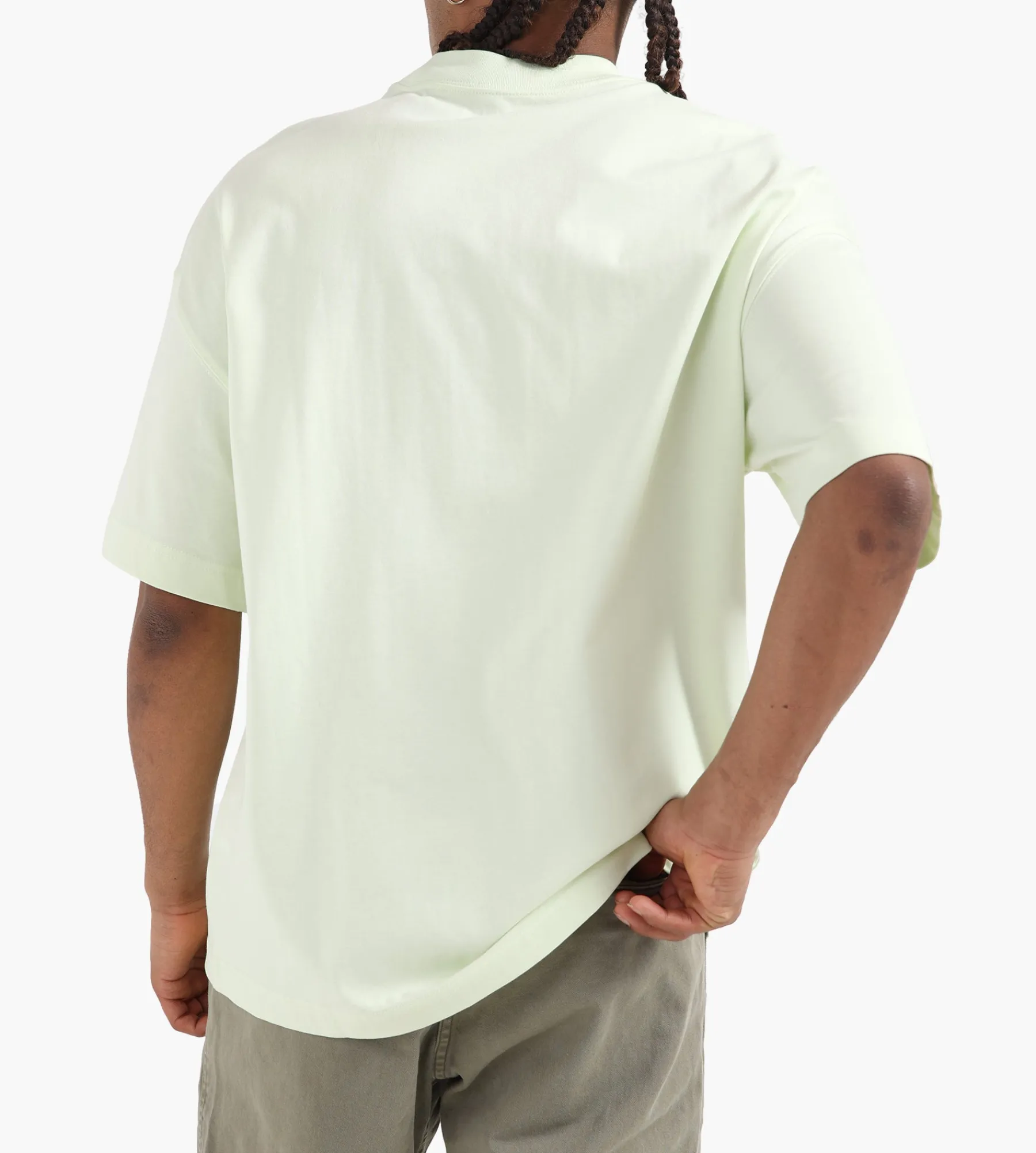 Carhartt WIP Signature Script T-Shirt Air Green White