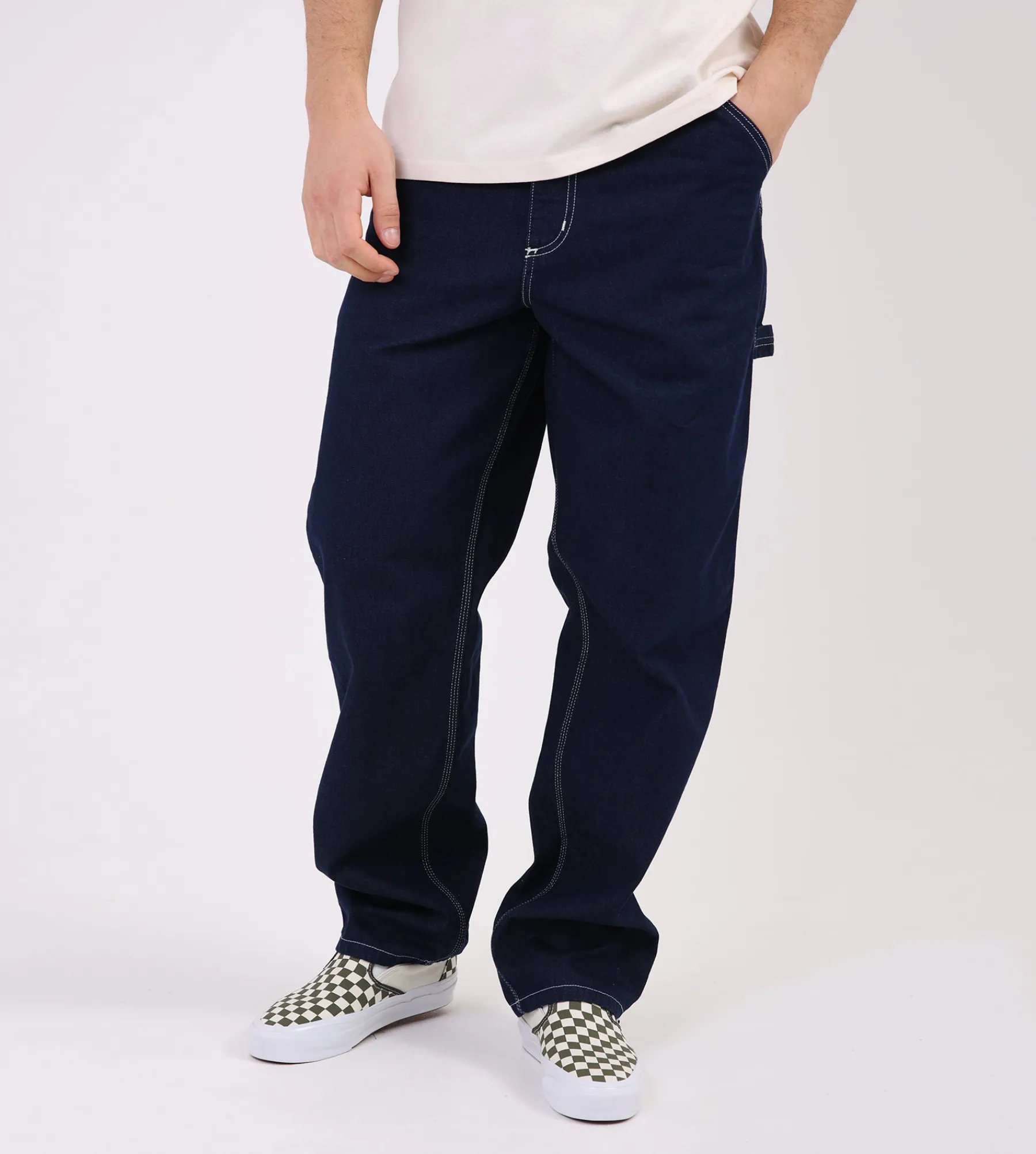 Carhartt WIP Single Knee Pant Blue