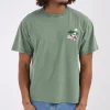Carne Bollente Lustful Lakeside T-Shirt Off-Green