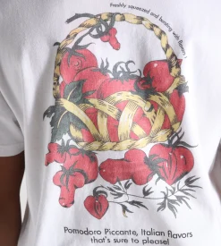 Carne Bollente Saucy Tomatoes T-Shirt Off-White