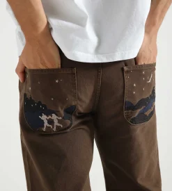 Carne Bollente Under The Moon Brown Denim