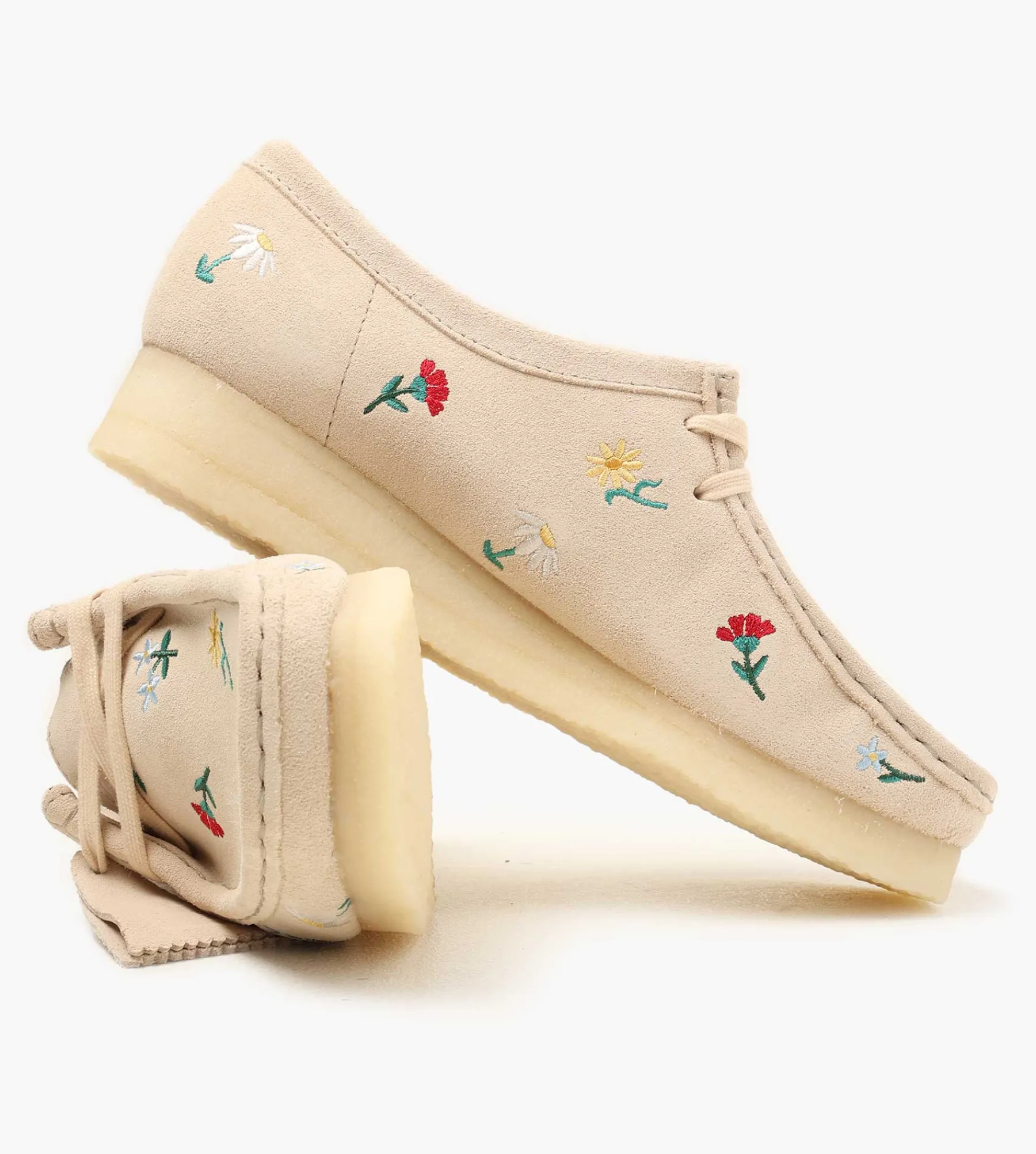 Clarks Originals Wallabee. Taupe Emb