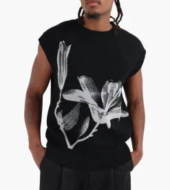 Daily Paper Floral Spencer Black
