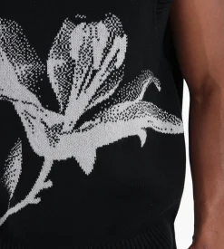 Daily Paper Floral Spencer Black