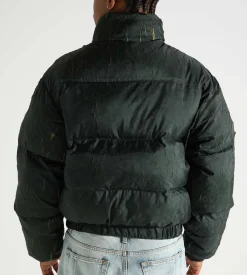 Daily Paper Renako Puffer Jacket Jet Black