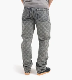 Daily Paper Shield Laser Washed Jeans Blue