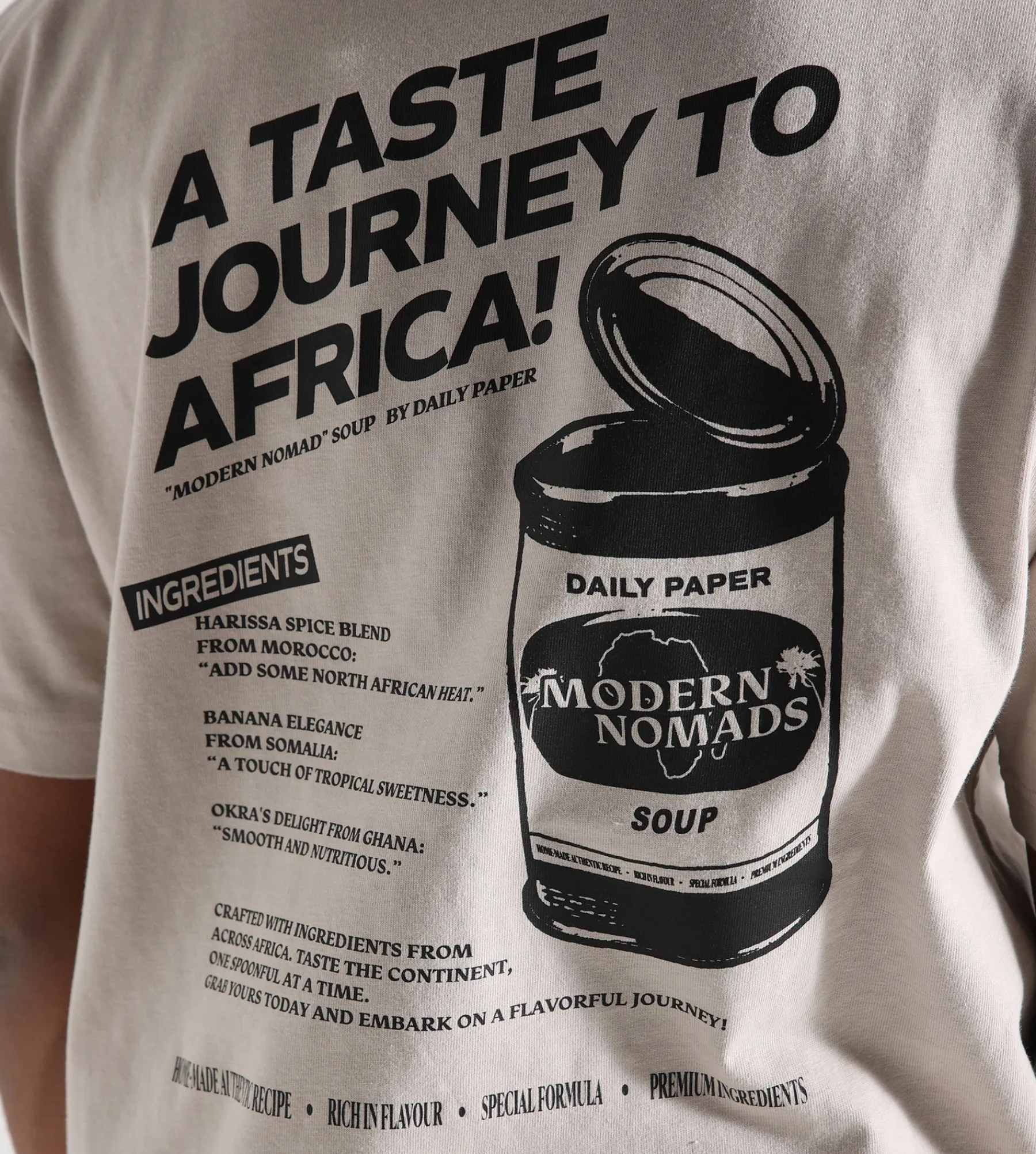 Daily Paper Soup T-Shirt Nacreous Clouds