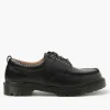 Dr. Martens Lowell Dark Brown Analine Croc Emboss