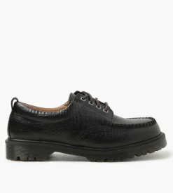 Dr. Martens Lowell Dark Brown Analine Croc Emboss
